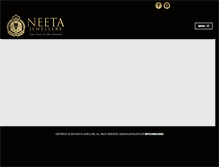 Tablet Screenshot of neetajewellers.com